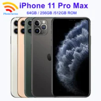 90% New iPhone 11 Promax 11pro Max 64/256GB 6.5" Genuine Super Retina XDR OLED Face ID Unlocked 4G LTE