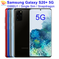 Samsung Galaxy S20 Plus S20+ 5G G986U1 12GB RAM 128GB ROM 6.7" Snapdragon 865 NFC Octa Core Unlocked Cell Phone