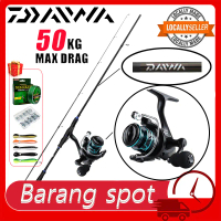DAIWA Fishing Reel Fishing Rod Set Spinning Reel Rod Joran Pancing ultrabender 1 Set Surf Reel Jigg
