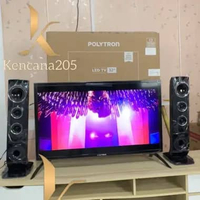 Led Tv Polytron PLD 32TV1755 PLD32TV1755 32 TV 1755 32 inch 32inch 32 inch Digital Speaker Tower TV