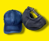 Topi Baseball Denim Wash Hat Cap Distro Hitam banyak warna Polos indonesia pria wanita JEANS keren k