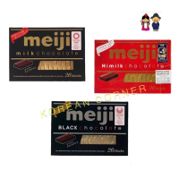Meiji ช็อกโกแลตนม ดาร์กช็อกโกแลต Milk Chocolate/ Dark Chocolate Snacks from Japan  ใหม่