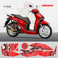 Tem SH 2020 - 2025 Tem Rời SH 2020 - 2025 TEM Dán Xe SH 125i 150i 160i tem chỉ chất liệu decal cao c