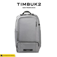 TIMBUK2 1Q Laptop Backpack 2.0 Bag 18L - Tas Ransel Pria - Light Grey