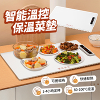 智能溫控保溫菜墊 暖菜墊 110V恆溫熱菜墊 可折疊收納 保溫面板 熱菜神器 熱菜板 暖菜板