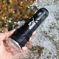 Genwiss Senter LED Diving Waterproof T6 - Cahaya Terang Hingga 40 M, Pilihan Warm dan Cool White IH