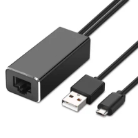 100M Micro USB to Ethernet Adapter RJ45 For fire stick 4K Chromecast Google Home Mini Network Adapter Cable Streaming TV Sticks