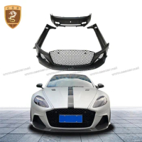 Wide Front Rear Bumper Lip Chin Diffuser Side Skirt Bodykit For Aston Martin Rapide Tuning DBS Style FRP Material Exterior Part
