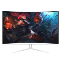Frameless Led Pc Monitor Computer Ips 32inch Curved Computer Gaming Lcd Monitor