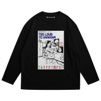 Plenilunium T-Shirt Longsleeve Pria Biru Benhur Coksu Premium Poliester 24s Printing DTF - Christy S