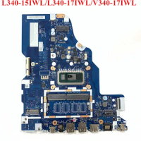 Used NM-C091 For Lenovo Ideapad L340-15IWL/L340-17IWL/V340-17IWL Laptop Motherboard With CPU on Board FRU 5B20S42161 5B20S42162