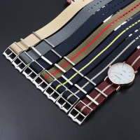 20mm 22mm Watch Strap Nylon Premium Seatbelt Replacement Braided for Tudor Fabric Watch Band