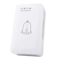 Wired Electronic Chime 220V Hardware Mechanical Door Bell Chime Alarm Compatible with Doorbell Switch for Home Office