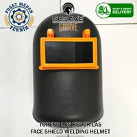 Kedok Las Helm Las Gosave Topeng Las Face Shield Welding Pelindung Wajah Model Putar Ringan Nyaman