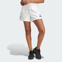ADIDAS 短褲 W Z.N.E. SHORT ZNE 白色 運動 休閒短褲 女 JJ4678