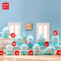 Miniso Sanrio Hangyodon Emotional Series Blind Box Action Figurine Cute Cartoon Model Collection Pvc Statue Doll Toys Gifts