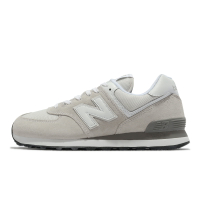 New Balance NB 休閒鞋 574 灰 白 IU 李知恩 NB 淺灰 麂皮 男鞋 女鞋 韓國 情侶鞋 ML574EVW-D