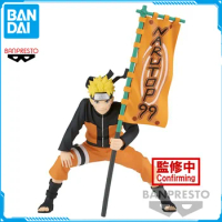 In Stock BANPRESTO NARUTO Shippuden Naruto Uzumaki Original Genuine Anime Figure Model Toy Action Figure Collection Doll PVC