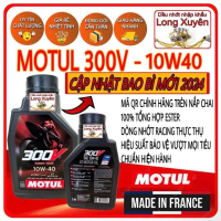 Dầu NHỚT MOTUL 300V 10W40 Racing OIL mẫu mới  ( tem 1 lớp)