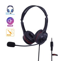 OKER ชุดหูฟังไมโครโฟนสายเสียบ 3.5 มม  STEREO HEADPHONES X490