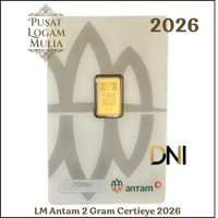 Pusat Logam Mulia | Logam Mulia Antam 2 Gram Certieye 2026