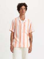 เสื้อเชิ้ตผู้ชาย Sunset Camp Shirt สี Adriano Stripe Bright White