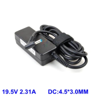 19.5V 2.31A 45W Laptop AC Power Adapter Charger for HP Spectre 13-4003dx x360 13-h000 x2 13-h200 x2 13-h281nr 13T-3000 4.5*3.0MM
