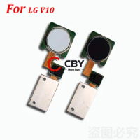 10PCS For LG V10 V20 V30 V40 Fingerprint Sensor Flex Cable Assembly Replacement Parts Touch ID Home Button