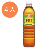 愛之味麥仔茶 無糖 590ml(4入)/組【康鄰超市】