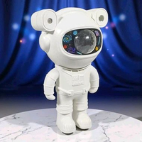 Lampu Proyektor LED Astronaut Galaxy Sky with Bluetooth Speaker
