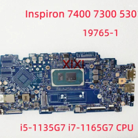 19765-1 For dell Inspiron 7400 7300 5301 Laptop Motherboard With i5-1135G7 i7-1165G7 CPU UMA 8G RAM 100% Fully tested