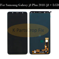 1200*720 100% Tested For Samsung Galaxy j8 Plus 2018 LCD Touch Screen Digitizer Assembly For Samsung j8 Plus LCD j8+ j805 LCD