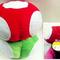 Hot Selling Super Mario Mushroom Cartoon Plush Hat Toy Halloween Cosplay Party Hat Creative Funny Gift Manufacturer Wholesale