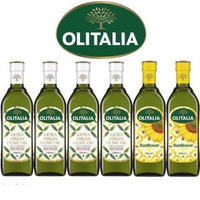 【Olitalia奧利塔】特級初榨橄欖油+葵花油料理組(750mlx6瓶)