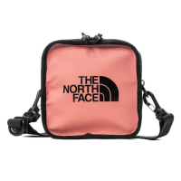 【The North Face】2.5L 大Logo多功能日用防水耐磨單肩斜背包/腰包(3VWS-4T5 朝霞粉 N)
