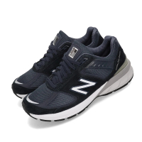 【NEW BALANCE】NB 990 休閒鞋 寬楦 麂皮 女鞋 復古 美國製 藍 深藍 紐巴倫(W990NV5-D)