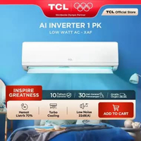 TCL AC Inverter 2PK - AI Tech Hemat Listrik 70% - Anti Bising - Cepat Dingin - Turbo Cooling (Model: