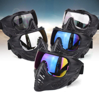 新款戰術面具SQB全臉防護面罩戶外真人CS遊戲防護面具裝備