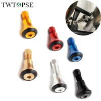 TWTOPSE Bicycle Seatpost Parking Stop Block For Brompton Folding Bike 3SIXTY PIKES Seat Tube Head Stopper Limit Disc Aceoffix