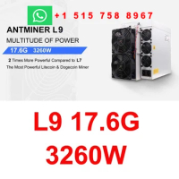 A1 Buy 3 Get 1 Free Bitmain Antminer L9 4500M 16.2G 17.6G 3260W LTC&amp;DOGE Asic Miner