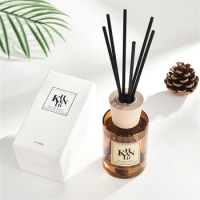 100ml Reed Diffuser, Scented Aromatic Oil Diffuser, Luxury Aromatherapy Essential Oil Diffuser for Home Bedroom Bathroom Office