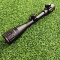 4-16x44 Tactical Riflescope Optic Sight Green Red Illuminated Hunting Scopes Rifle Scope Sniper Airsoft Scope Sight