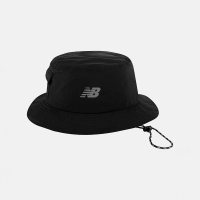 【NEW BALANCE】NB 帽子 漁夫帽 運動帽 遮陽帽 黑 LAH41011BK
