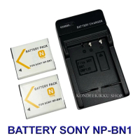 [จัดส่งทันที] NP-BN1 / BN1 Battery and Charger For Sony DSC-QX100,T99,T110,TX30,TX55,TX66,TX100V,TX2