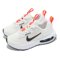【NIKE 耐吉】童鞋 Air Max Intrlk PS 中童 白 黑 橘 小朋友 氣墊 運動鞋(DH9394-105)