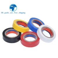 TZT Color electrical tape PVC wear-resistant flame retardant lead-free electrical insulating tape waterproof color tape
