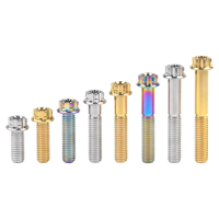 Bolt Titanium, Wanyifa, M10x15-90, 1.25p, untuk Vespa Nmax