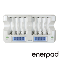 enerpad 鎳氫電池充電器 LCD快速型 M800L