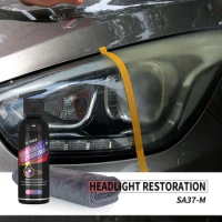 Headlight Restoration Headlight Lens Restorer And Protectant Polisher Car Cleaning Repair Coating Oxidize Yellow Car Light