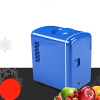 4L car refrigerator 4L portable single door small refrigerator car refrigerator dual use for car and home